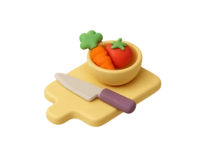 Veggie chopping / food prep